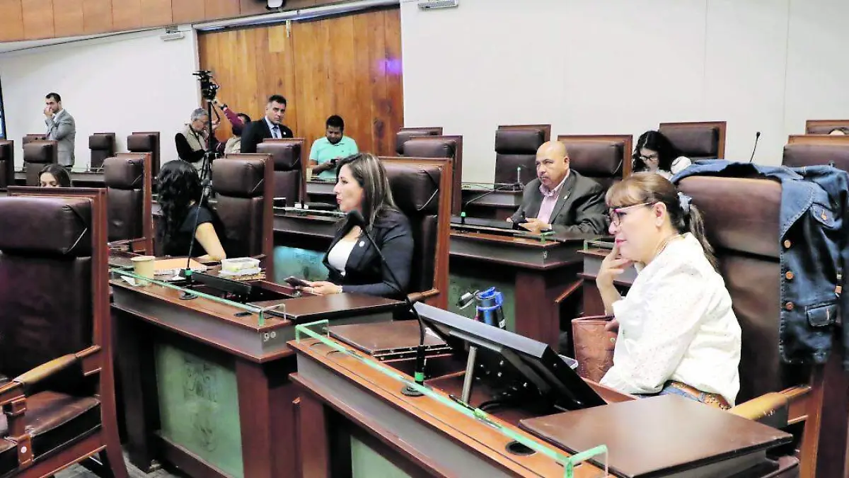 Salón de plenos de la Legislatura del Estado de Zacatecas